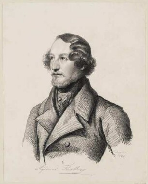 Bildnis des Komponisten und Pianisten Sigismund Thalberg (1812-1871)