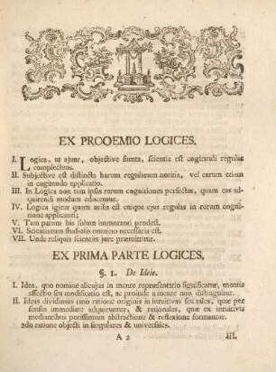 Ex prooemio logices.