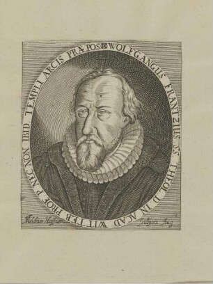Bildnis des Wolfgangus Frantzius