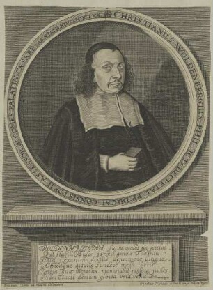 Bildnis des Christianus Woldenbergius