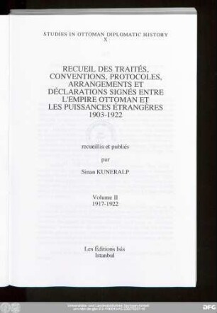 Vol. 2: 1917 - 1922