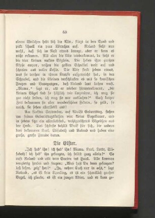 Die Elster.