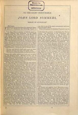 The Spectator : With introduction, notes and index. By Henry Morley