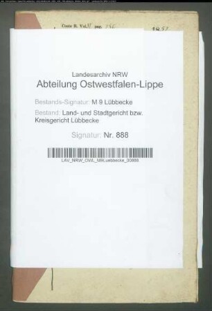 Erblasser: Meyer, Catharine Louise Charlotte, geb. Schlüter: