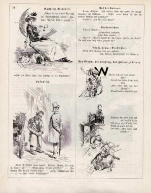 "Backfisch-Weisheit" "Lakonisch" "Von Einem, der ausging, das Zittern zu lernen"