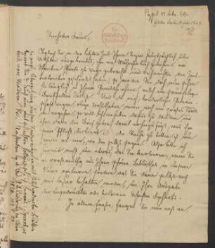 Brief an Karl Hartwig Gregor von Meusebach : 10.02.1824