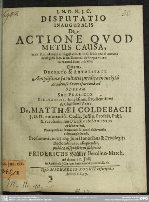 De actione quod metus causa