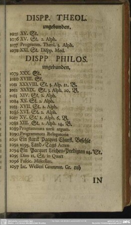 Dispp. Philos.
