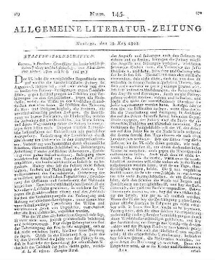 Hatzel, A. H.: Grundsätze der landwirtschaftlichen Polizey und Industriepflege. Gotha: Perthes 1800