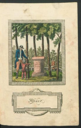 Tafel: Altar.