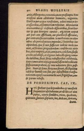 De Ponderibus. Cap. IX.