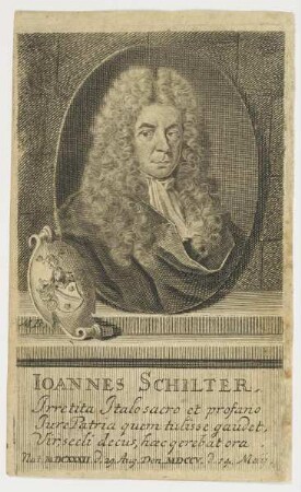 Bildnis des Ioannes Schilter