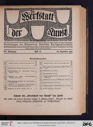 Arbeitskalender
