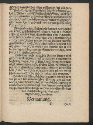 Vermanung.