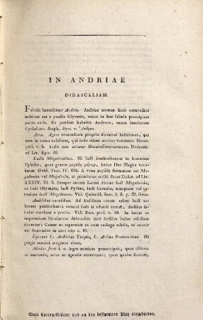 Davidis Ruhnkenii in Terentii comoedias dictata : Brunsiano exemplo emendatius multisque partibus integrius ex apographo Hamburgensi edita