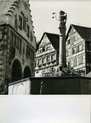 Am Marktplatz in Schiltach