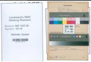 Entnazifizierung Gustav Stahnke , geb. 04.10.1888 (Justizbeamter)