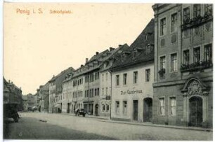 Penig. Schlossplatz