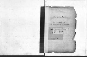 Düsseldorfer Werftbau. Anlagen Nr. 301-318 zum Revisionsnachweis vom 9.2.1849