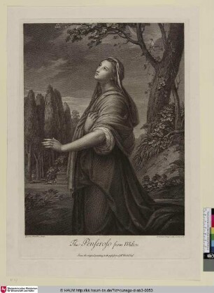 The Penseroso from Milton