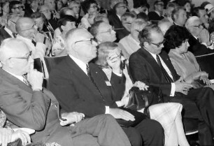25. Jubiläumstagung 1975 Medizin: In der Sitzreihe