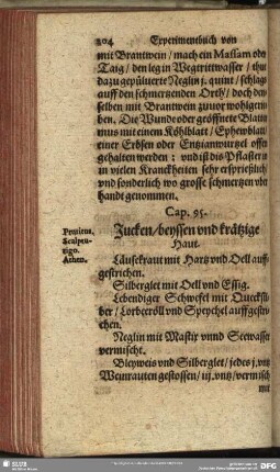 Cap. 95. Jucken, beyssen und krätzige Haut