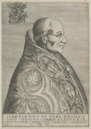 Bildnis des Hadrianvs VI.