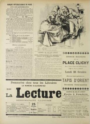 Elle. – J’ai revue la jeune personne et je l’ai sondée adroitement.