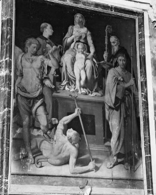 Madonna mit Kind und Heiligen