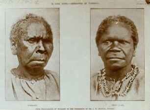 "Aborigines of Tasmania."
