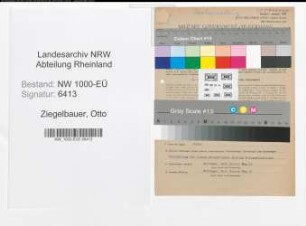 Entnazifizierung Otto Ziegelbauer, geb. 09.01.1889 (Verw.Angest.)