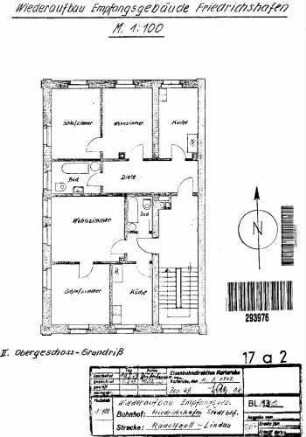 Friedrichshafen Stadt: Wiederaufbau Empfangsgeb. Empfangsgeb.