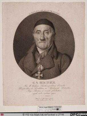 Bildnis Gotthilf Sebastian Roetger