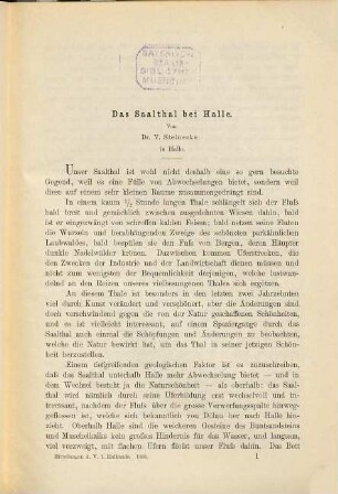 Mitteilungen des Vereins für Erdkunde zu Halle a.d.S : zugl. Organ des Thüringisch-Sächsischen Gesamtvereins für Erdkunde. 12. 1888