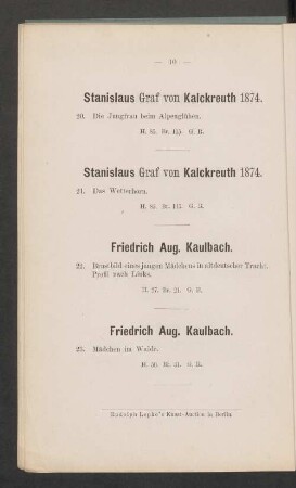 Friedrich Aug. Kaulbach