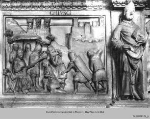 Grabmal des Guido Tarlati : Grabmal des Guido Tarlati: Szenen aus der Vita