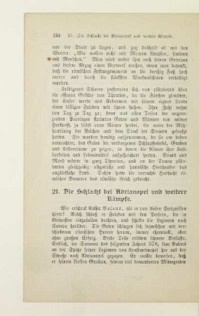21. Die Schlacht bei Adrianopel und weitere Kämpfe