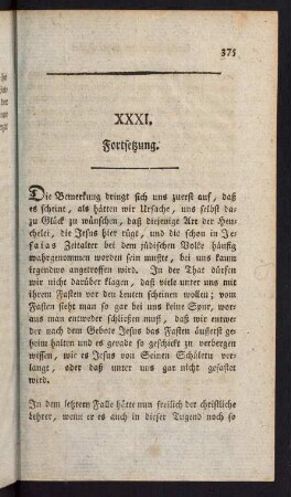375-390, XXXI. Fortsetzung