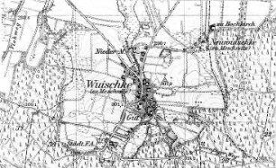 Hochkirch-Wuischke. Meßtischblatt, Sekt. Hochkirch (RA Görlitz 30/44)