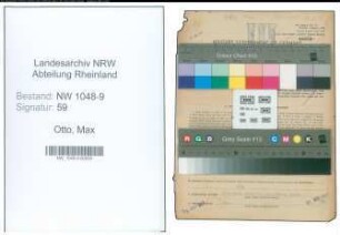 Entnazifizierung Max Otto , geb. 27.02.1903 (Baumeister)