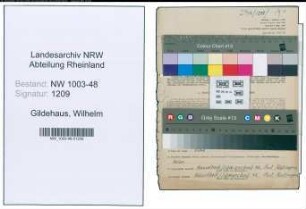 Entnazifizierung Wilhelm Gildehaus , geb. 11.06.1895 (Landwirt)