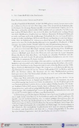 Antrittsrede vom 19. Februar 2000