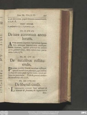 Tit. XII. (VII. 16.) De liberali causa.