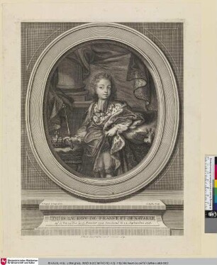 Loüis XV. Roy de France et de Navarre