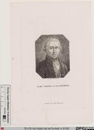 Bildnis Carl Theodor (Anton Maria) Frhr. von Dalberg