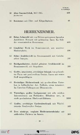 Herrenzimmer (Nr. 60-96)