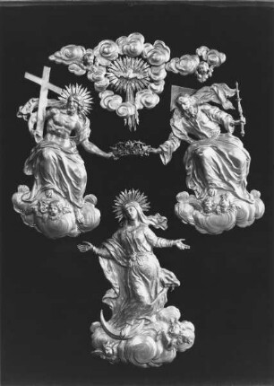 Marienkrönung mit Jesuitenheiligen — Marienkrönung