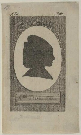 Bildnis der Mademoiselle Dobler