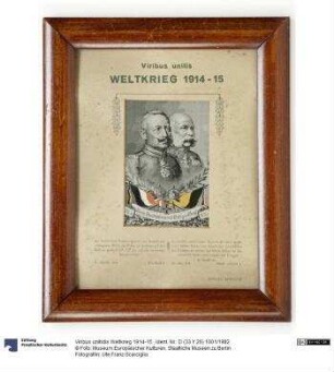Viribus unitidis Weltkrieg 1914-15.
