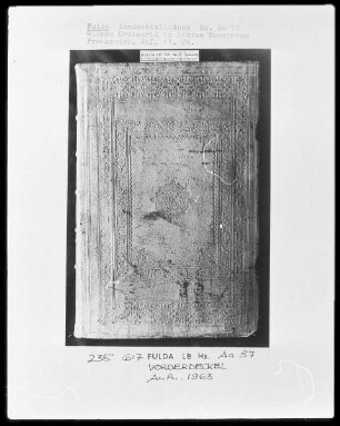Glossa Ordinaria in Librum Numerorum — Einband